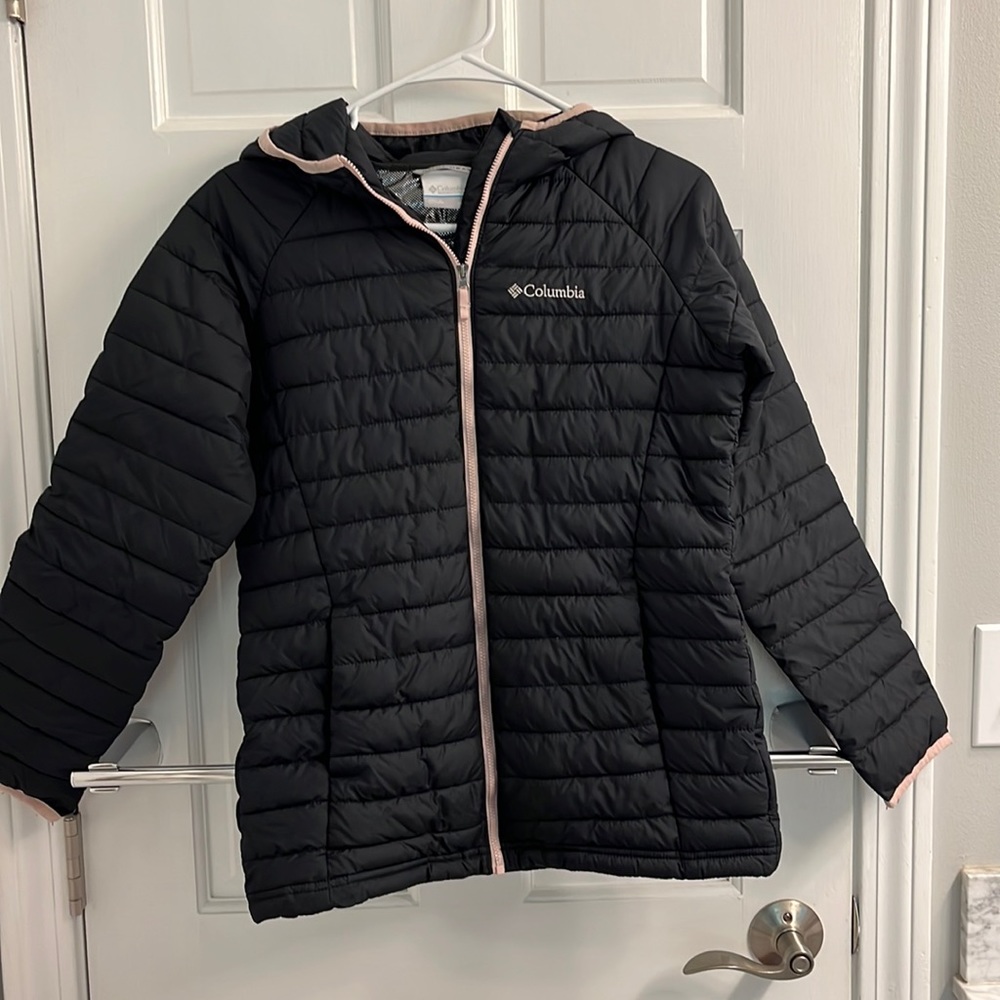 Columbia girls powder lite hooded jacket